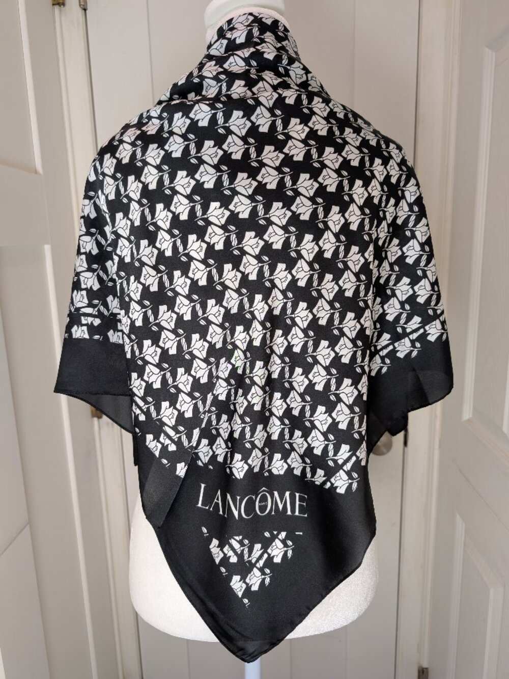 Lancome Floral Scarf